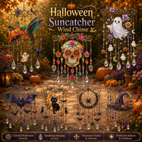 🔥Last Day 50% OFF - Halloween Suncatcher Wind Chime