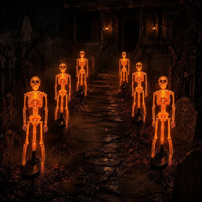 LAST DAY 50% OFF - SOLARSKULL GARDEN LIGHTS WITHEERIE COLOR-CHANGING GLOW
