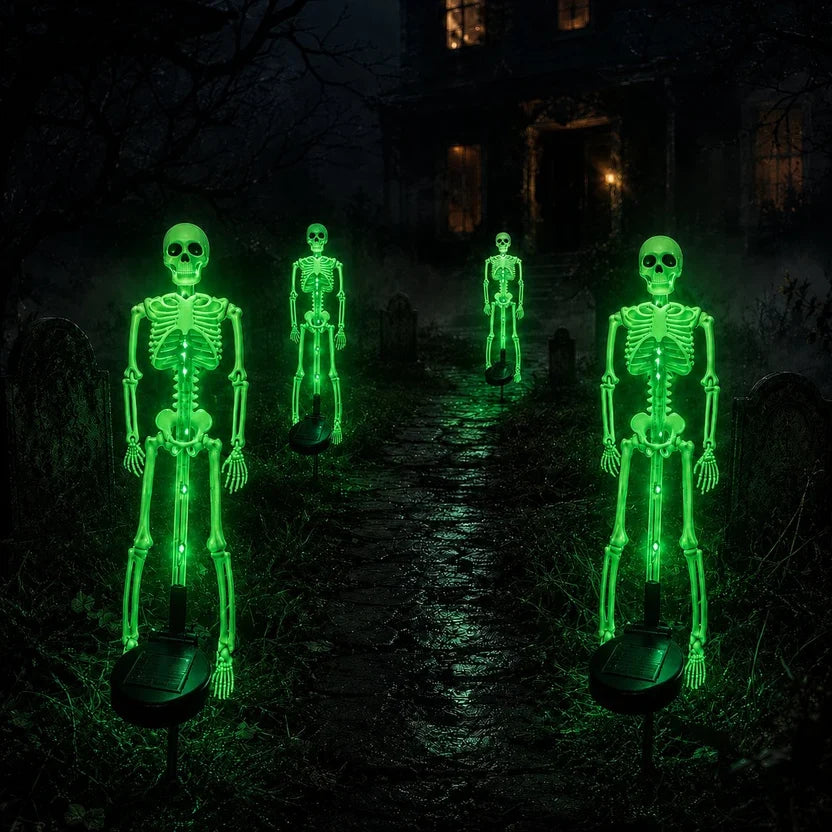 LAST DAY 50% OFF - SOLARSKULL GARDEN LIGHTS WITHEERIE COLOR-CHANGING GLOW