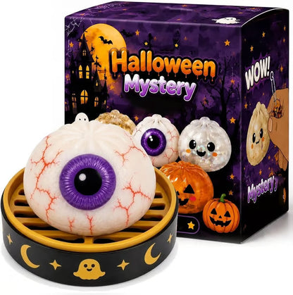 🌟Cute Halloween scary ghost squeeze toy set