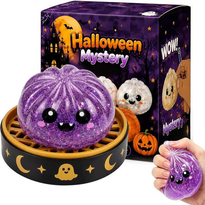 🌟Cute Halloween scary ghost squeeze toy set