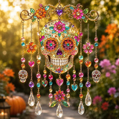 🔥Last Day 50% OFF - Halloween Suncatcher Wind Chime